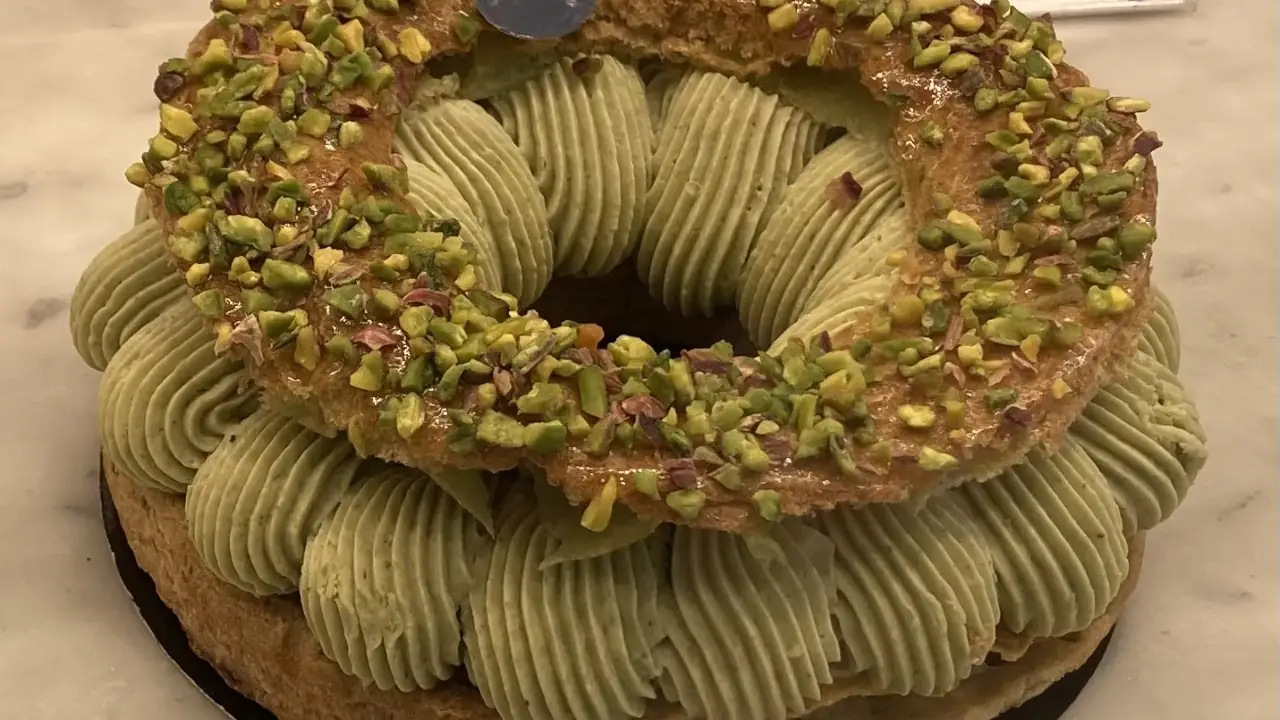 Paris-brest à la pistache